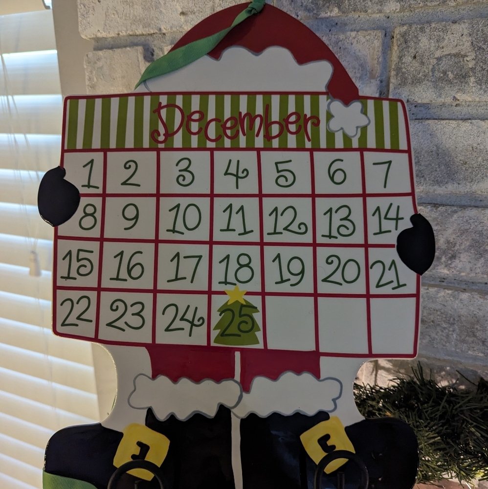 Santa calendar